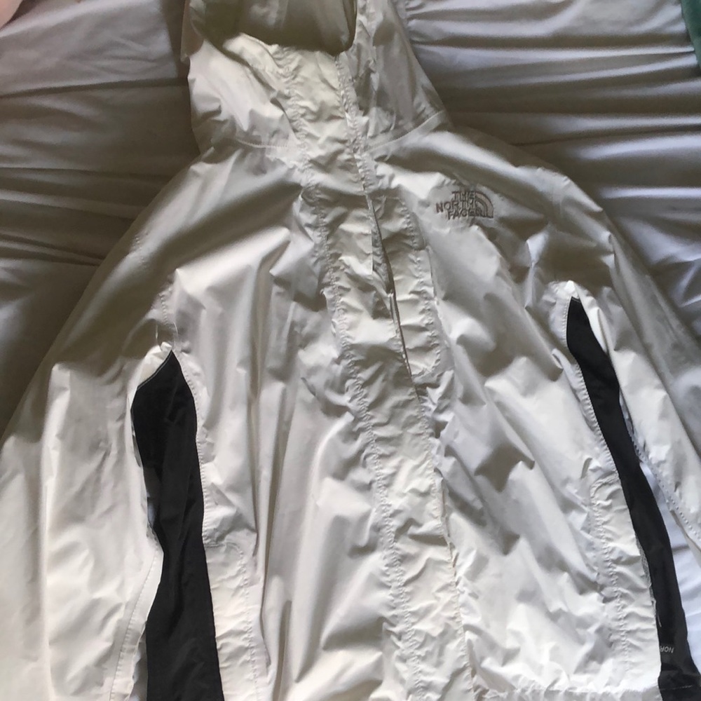 The north face black & white jacket